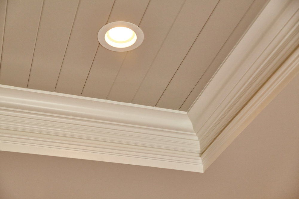 An image of a single ceiling light